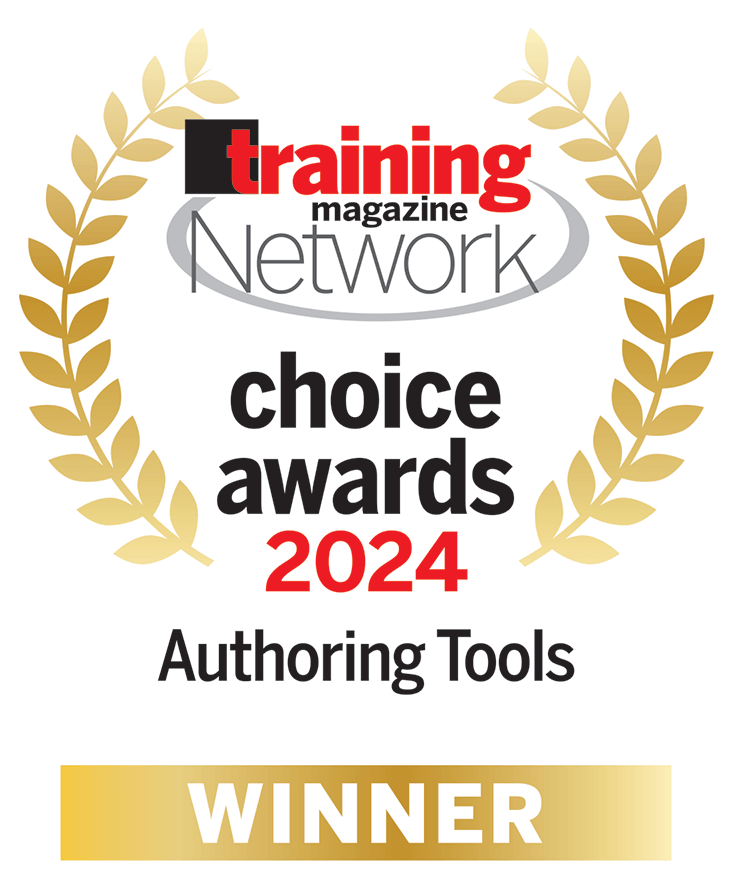 Training Magazine Network, Choice Awards Winner, 2024: Authoring Tools